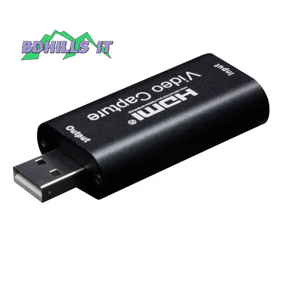 Picture of Video Capture Card 1080P Hdmi To Usb Usb 2.0 Video Capture Device Audio Video Recording for Streaming Phone Game Camera Live Stream Broadcast  hdmi capture