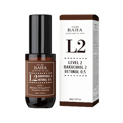Picture of Cos De BAHA Level-2 Bakuchiol-2, Retinol-0.5 Serum (L2) 30ml