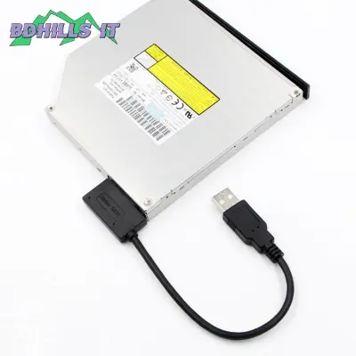 Picture of USB to 6+7 13Pin Slimline Slim SATA Cable For Laptop CD-ROM - Alliance