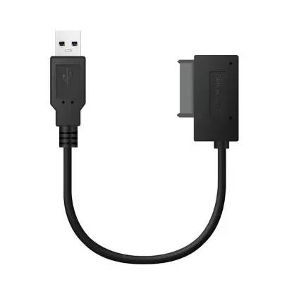 Picture of USB to 6+7 13Pin Slimline Slim SATA Cable For Laptop CD-ROM - Alliance