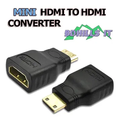 Picture of Mini HDMI to HDMI- HDMI Female to Mini HDMI Male Adapter- Alliance