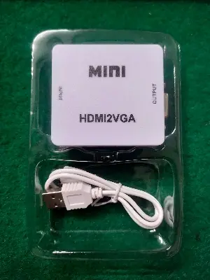 Picture of HDMI to VGA CONVERTER - HDMI FEMALE PORT TO VGA MALE - 1080P - alliance