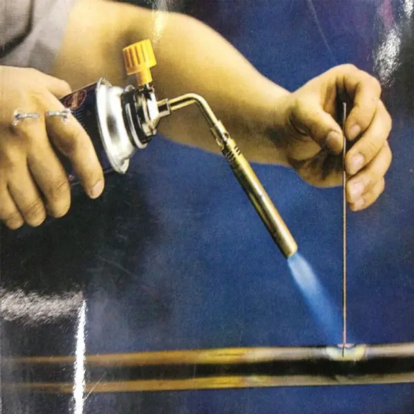 Picture of butane gas torch for BBQ  - Flame Gun Torch - Gas welding tool- Tube gas Welding tool-  with with free gas can