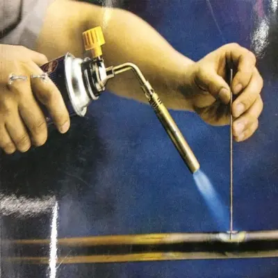 Picture of butane gas torch for BBQ  - Flame Gun Torch - Gas welding tool- Tube gas Welding tool-  with with free gas can
