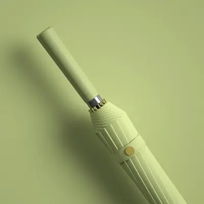 Picture of Creative retro umbrella - Premium Quality Exclusive Design 16 Bone Automatic Open Umbrella - straight rod, anti-storm, business class, double -handed long -handled