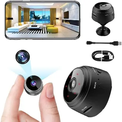 Picture of A9 HD Mini Security Camera - A9 Wi-Fi Night Vision Mini IP Camera - CCTV Camera