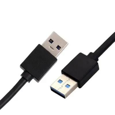 Picture of Both side usb type A male cable - usb to usb cable / usb type a male to usb type a male cable / usb male to male cable USB 3.0