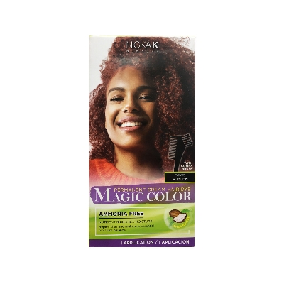 Picture of Nicka K Permanent Cream Hair Dye Magic Color - TCW08 Auburn