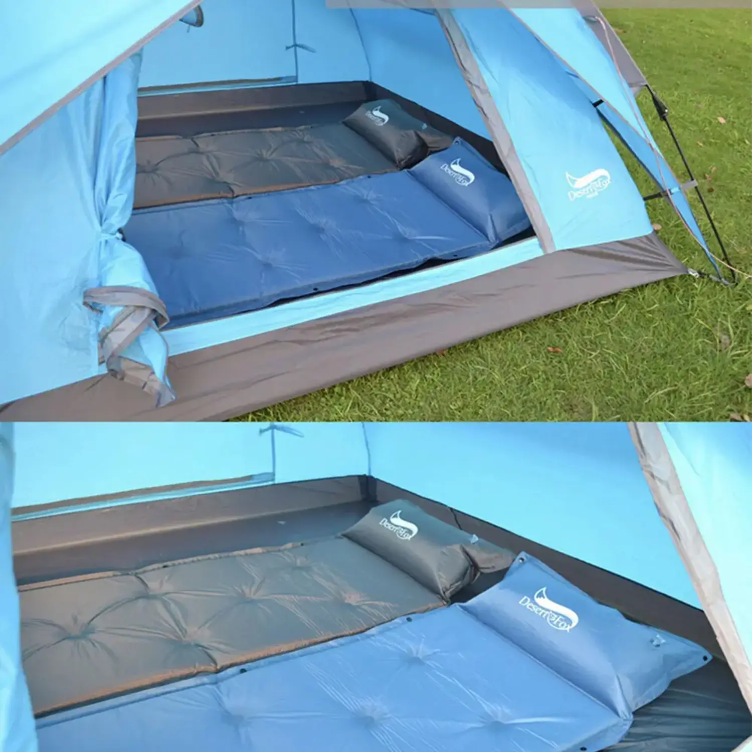 Picture of Inflatable Mat Desert Fox Tourist Mat for Hiking, Camping Paralons for Hiking/Hiking