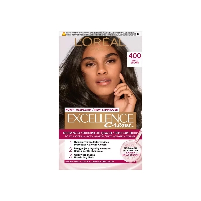 Picture of L'Oreal Excellence Creme Triple Care Color - 400 Brown