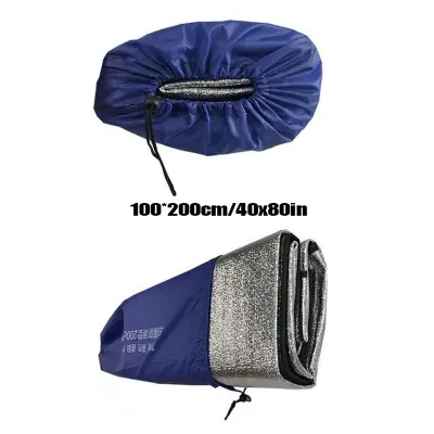 Picture of Double-Sided Aluminum Film Moisture-Proof Mat – Thickened Beach Mat for Camping, Lunch Breaks, and Emergency Use