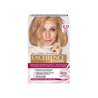 Picture of L'Oreal Excellence Creme Triple Care Color - 8.13 Light Beige Blonde