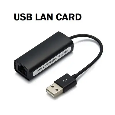 Picture of USB Network card  adapter to 100M Gigabit network port HUB wired Ethernet external driver-free USB network card network conversion