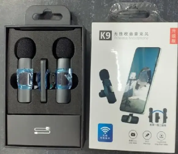 Picture of K9 Double Wireless Dual Microphone for Smartphone Type C