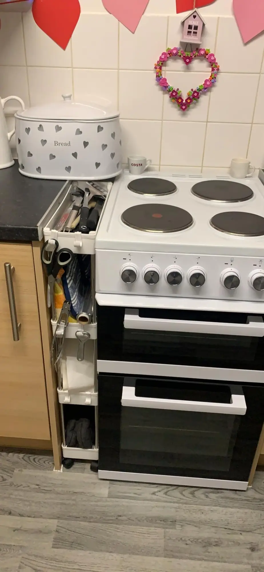 Picture of 4 Layer Reck cart shelf portable and detachable | Multipurpose Shelf