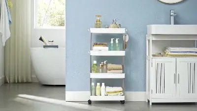 Picture of 4 Layer Storage Cart / reck | Multipurpose Shelf