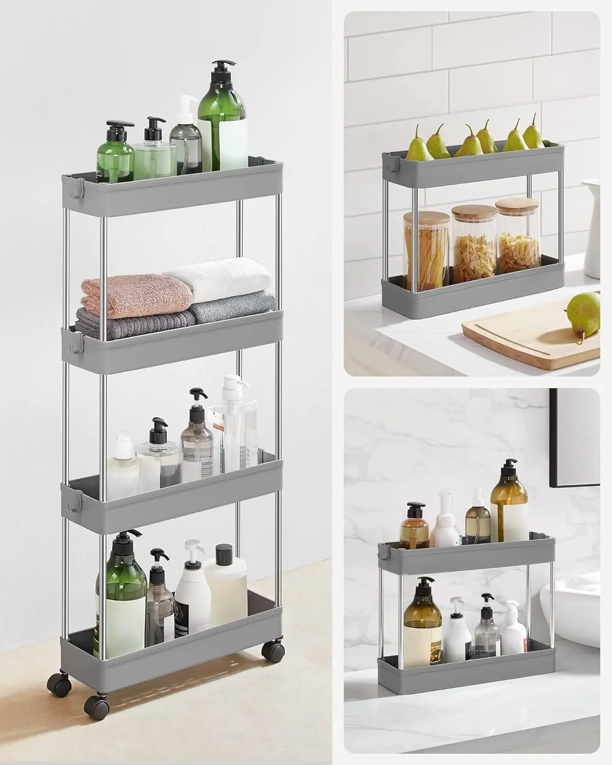 Picture of 4 Layer Storage Cart / reck | Multipurpose Shelf