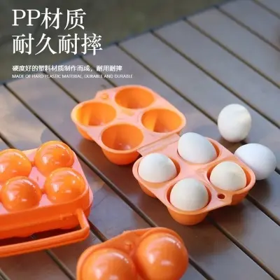Picture of travel egg box - for camping / travel / home | potable egg box
