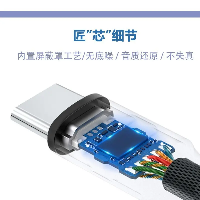 Picture of USB C to 3.5mm Audio Adapter with DAC ic