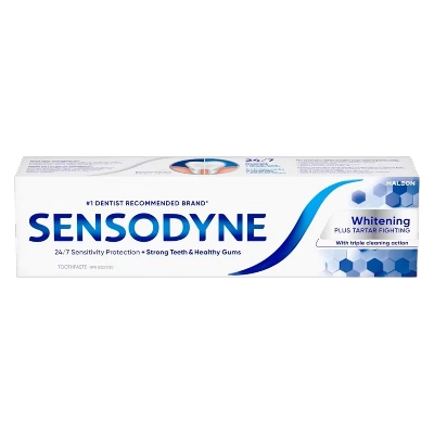 Picture of Sensodyne Whitening Plus Tartar Fighting Toothpaste 145ml