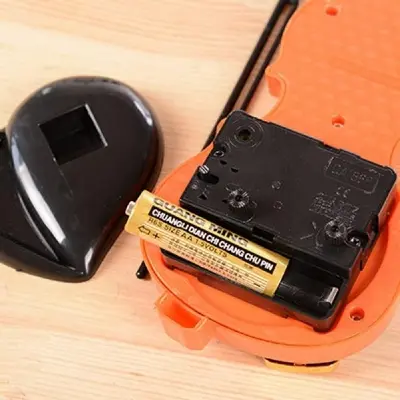 Picture of Elegant Violin-Themed Alarm Clock – Retro Handmade Desk Clock for Office, Bedroom & Gifts