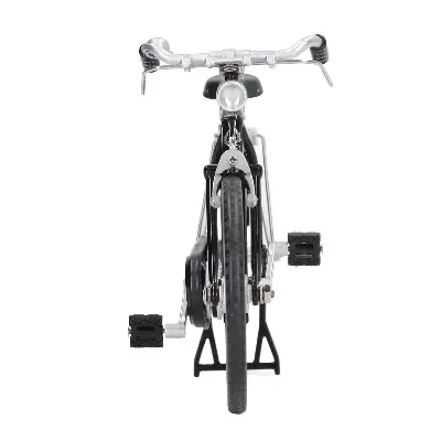 Picture of Alloy Bicycle Figurine – Handcrafted Miniature Model for Modern Home & Desk Decoration