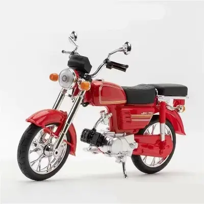 Picture of 1:10 Honda JH-70 Motorcycle Diecast Model – Premium Collectible, Home Décor & Gift Idea in Red Foam Box