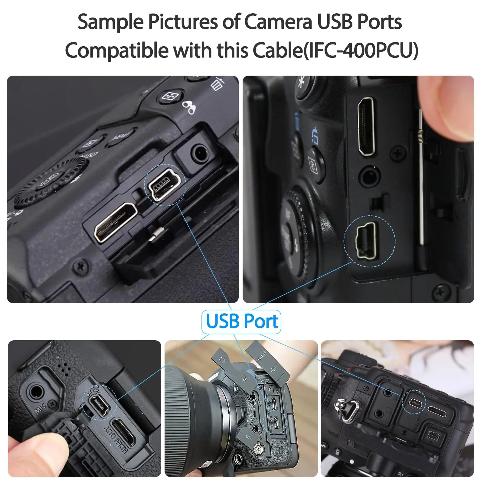 Picture of Canon Camera Data Cable | Mp4 Cable | Scanner Cable | USB Data Cable for Multiple devices