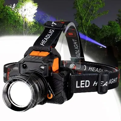 Picture of Rechargeable Headlamp – USB-Powered, Multi-Mode Light for Camping, Hiking & Outdoor Activities