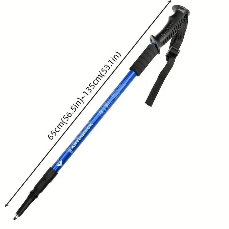 Picture of WildCork Adjustable Hiking Pole – Lightweight Anti-Shock Trekking & Walking Stick for Outdoor Travel