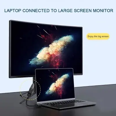 Picture of Mini dp to hdmi Converter ( Not For HD Monitors)