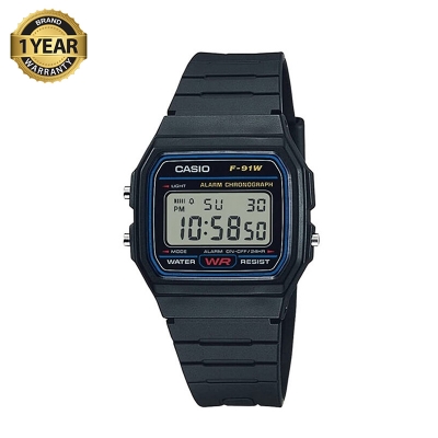 Picture of Casio F-91W-1DG Classic Retro Digital Fiber Belt Watch