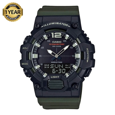 Picture of Casio Youth Dual Time Illuminator Resin Belt Watch HDC-700-3AVDF