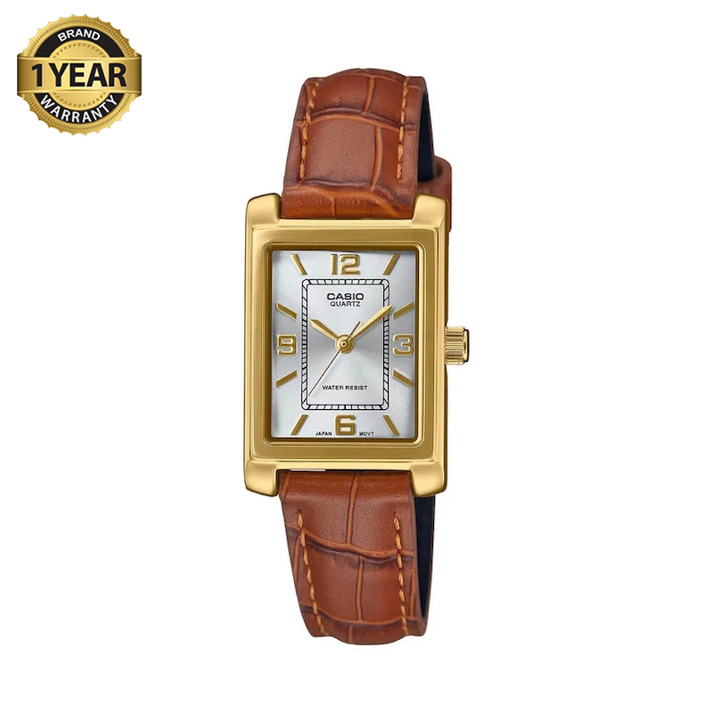 Picture of Casio LTP-1234GLL-7ADF Standard Ladies Leather Belt Watch