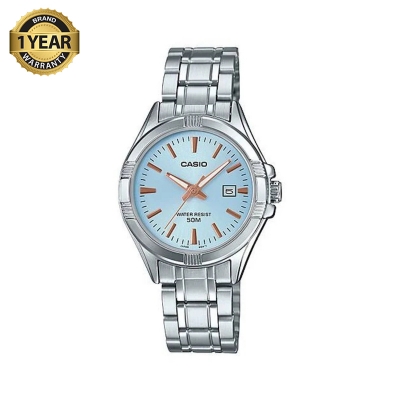 Picture of Casio Enticer Date Ladies Chain Watch LTP-1308D-2AVDF