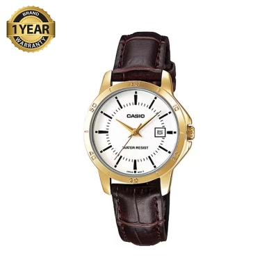 Picture of Casio Enticer Date Golden Ladies Belt Watch LTP-V004GL-7AUDF