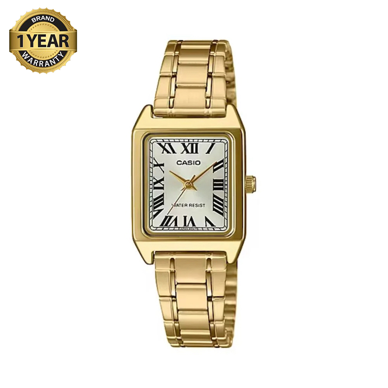Picture of Casio Standard Golden Ladies Chain Watch LTP-V007G-9BUDF