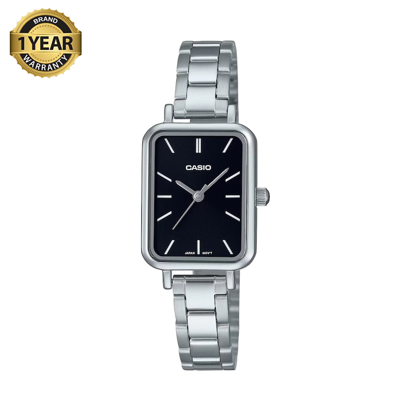 Picture of Casio Standard Silver Ladies Chain Watch LTP-V009D-1EUDF