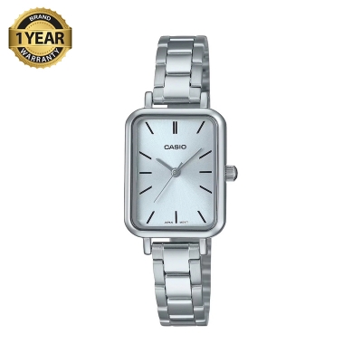 Picture of Casio Standard Silver Ladies Chain Watch LTP-V009D-2EUDF