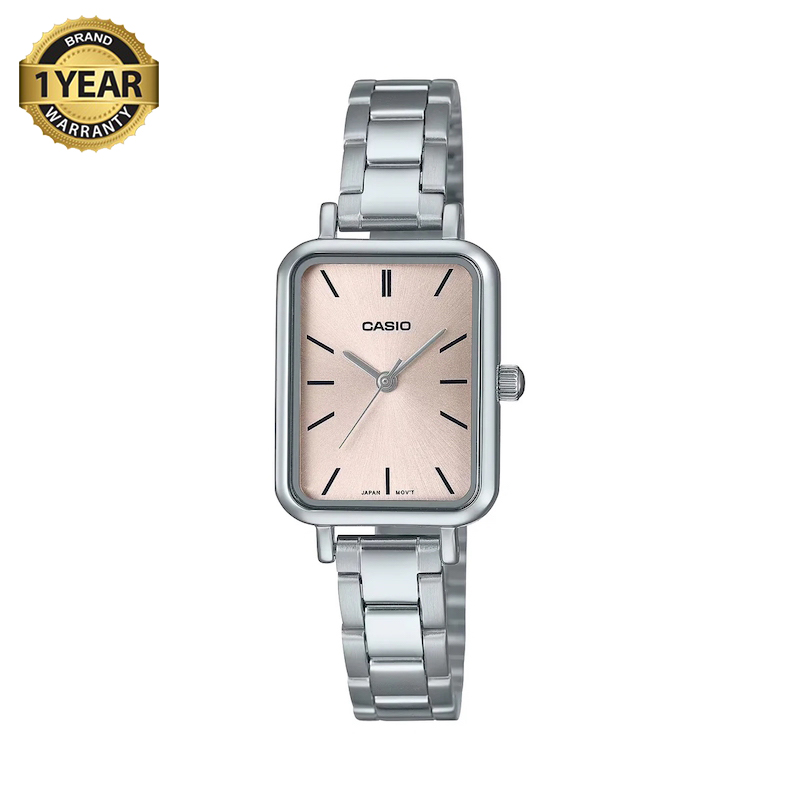 Picture of Casio Standard Silver Ladies Chain Watch LTP-V009D-4EUDF