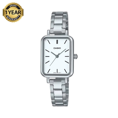 Picture of Casio Standard Silver Ladies Chain Watch LTP-V009D-7EUDF