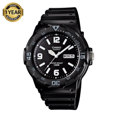 Picture of Casio Youth Day Date Resin Belt Watch MRW-200H-1B2VDF