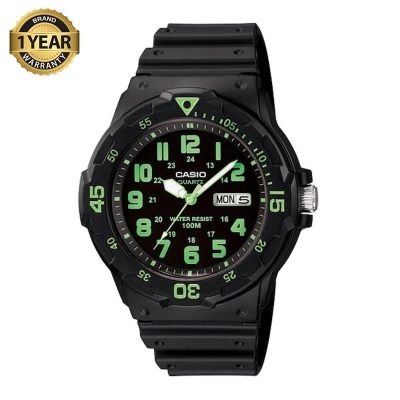 Picture of Casio Youth Day Date Resin Belt Watch MRW-200H-3BVDF