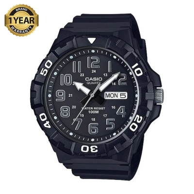 Picture of Casio MRW-210H-1AVDF Sports Day Date Fiber Men's Watch