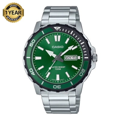 Picture of Casio Standard Day Date Chain Watch MTD-125D-3AVDF