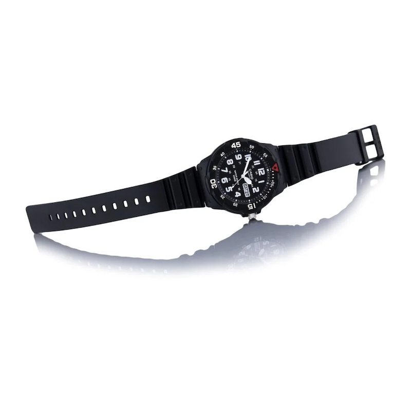 Picture of Casio Youth Day Date Resin Belt Watch MRW-200H-1BVDF