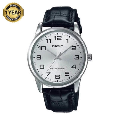 Picture of Casio Enticer Black Belt Watch MTP-V001L-7BUDF