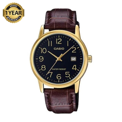 Picture of Casio Classic Date Golden Belt Watch MTP-V002GL-1BUDF