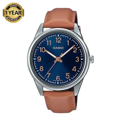 Picture of Casio Enticer Brown Belt Watch MTP-V005L-2B4UDF