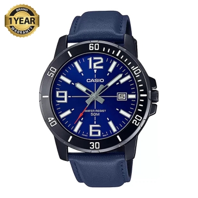 Picture of Casio Enticer Date Blue Belt Watch MTP-VD01BL-2BVUDF